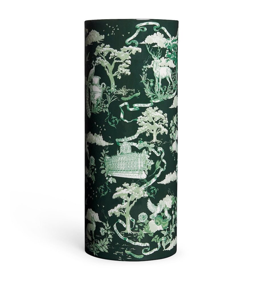 Fine Bone China Toile Vase (28cm)