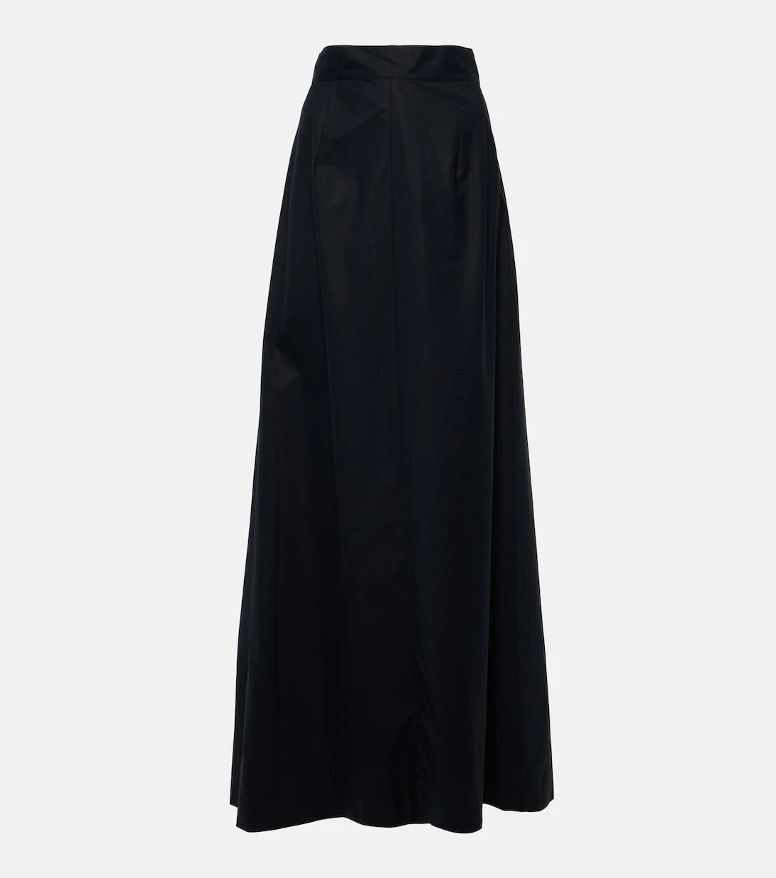 Plan C - Mid-rise cotton maxi skirt