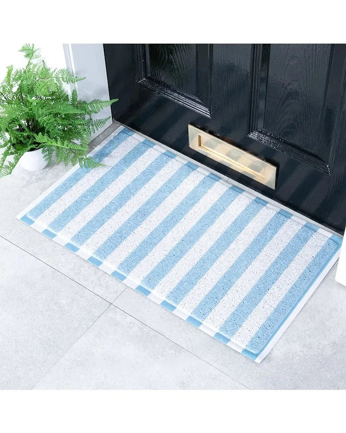 Artsy Doormats Blue Stripe 70 x 40 cm Paspas
