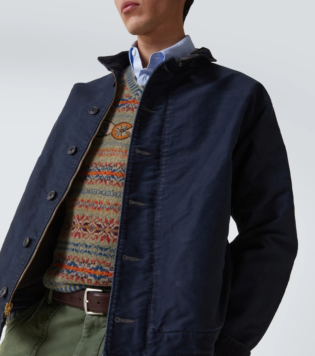 RRL - Jungle cloth deck jacket