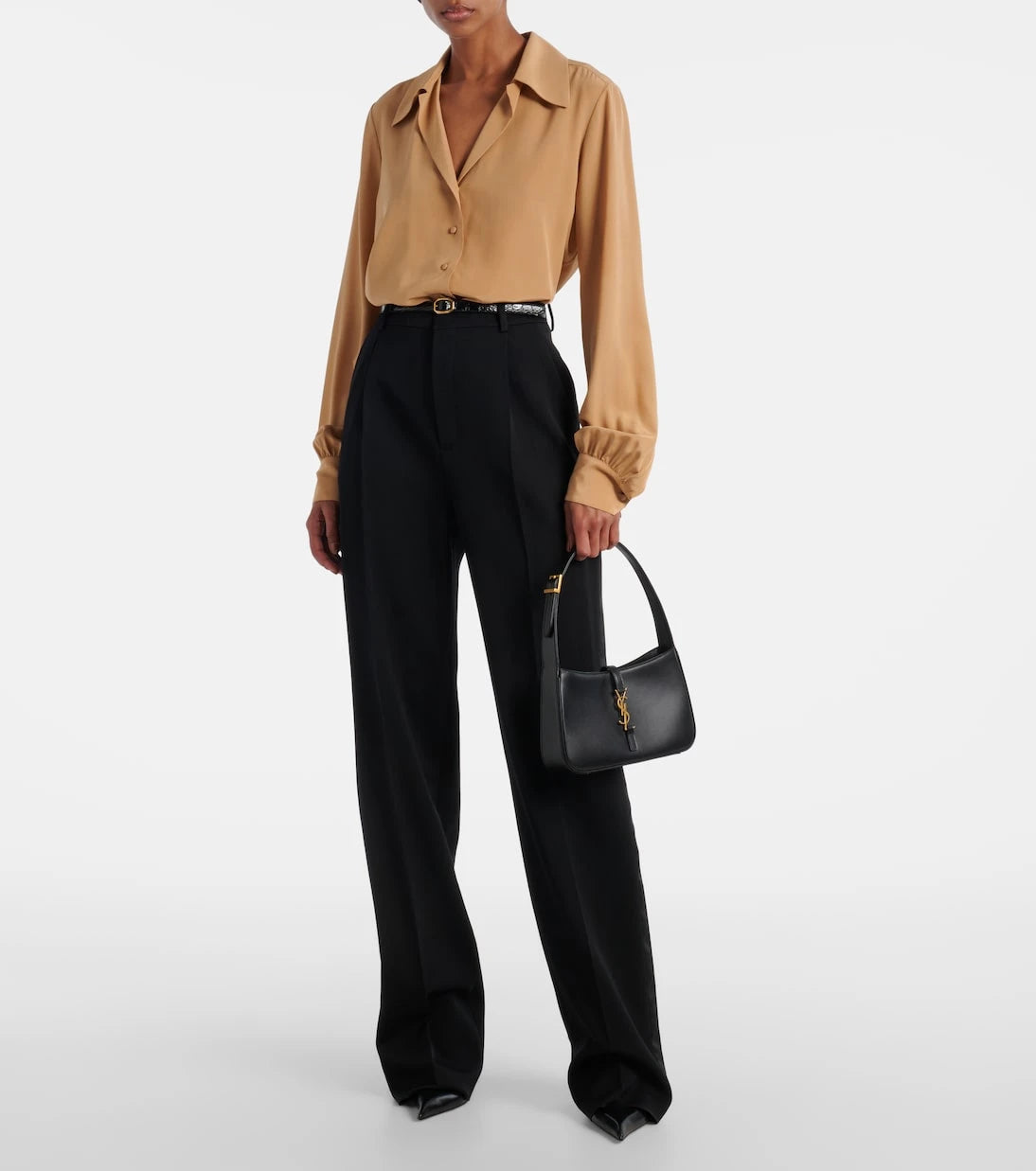Saint Laurent - Le 5 à 7 leather shoulder bag