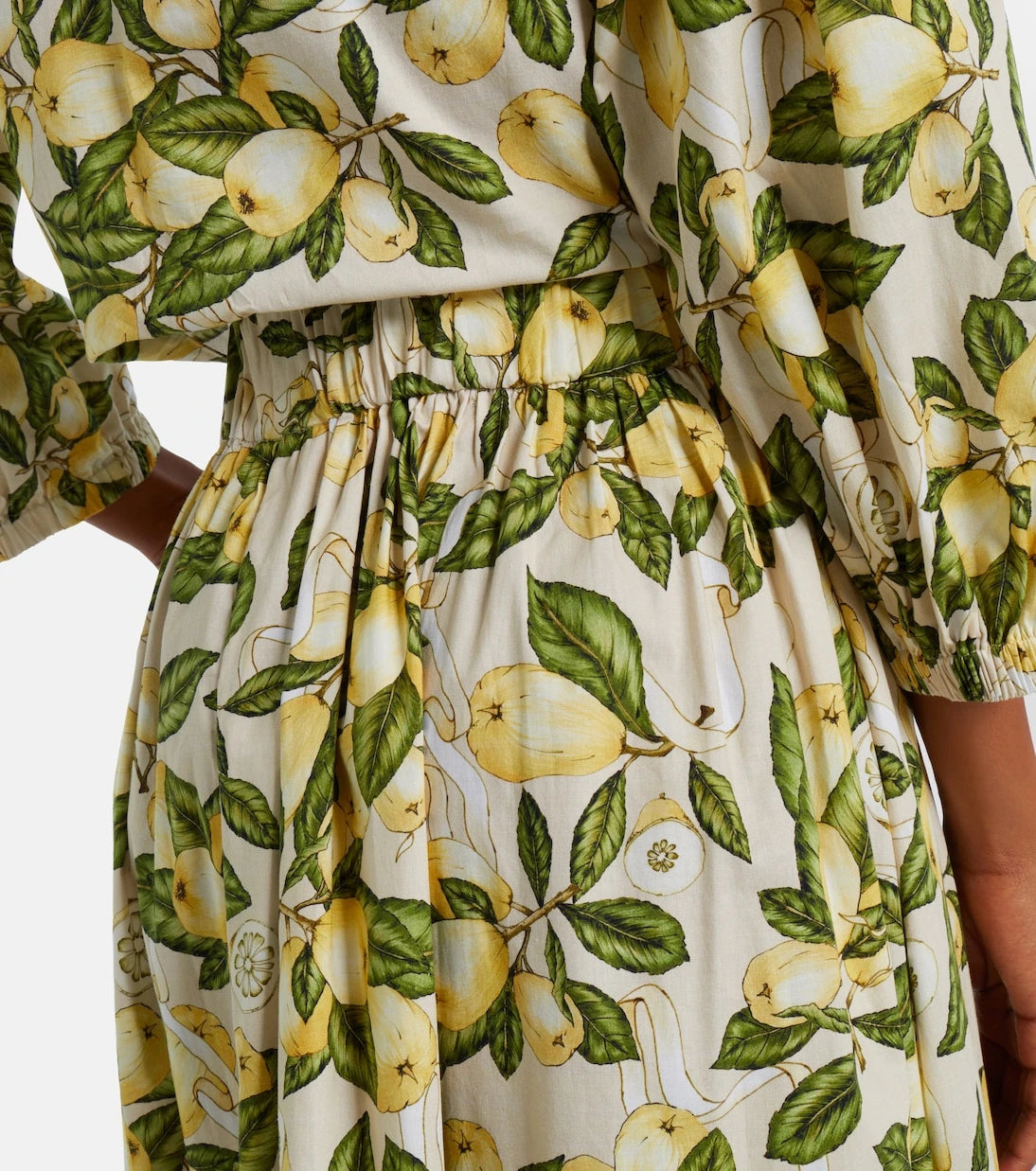 Adriana Degreas - Printed cotton-blend maxi skirt