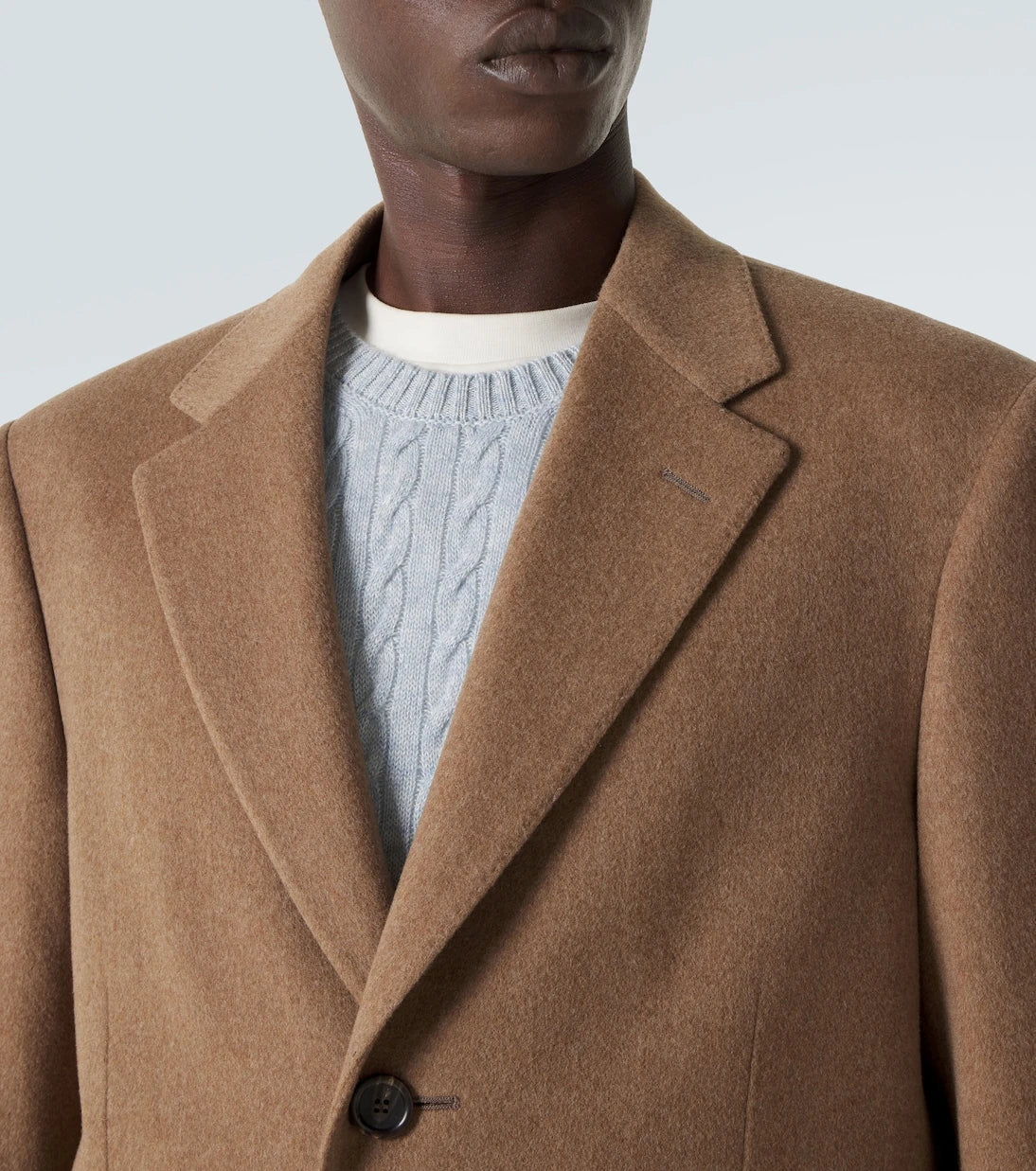 Canali - Single-breasted wool coat