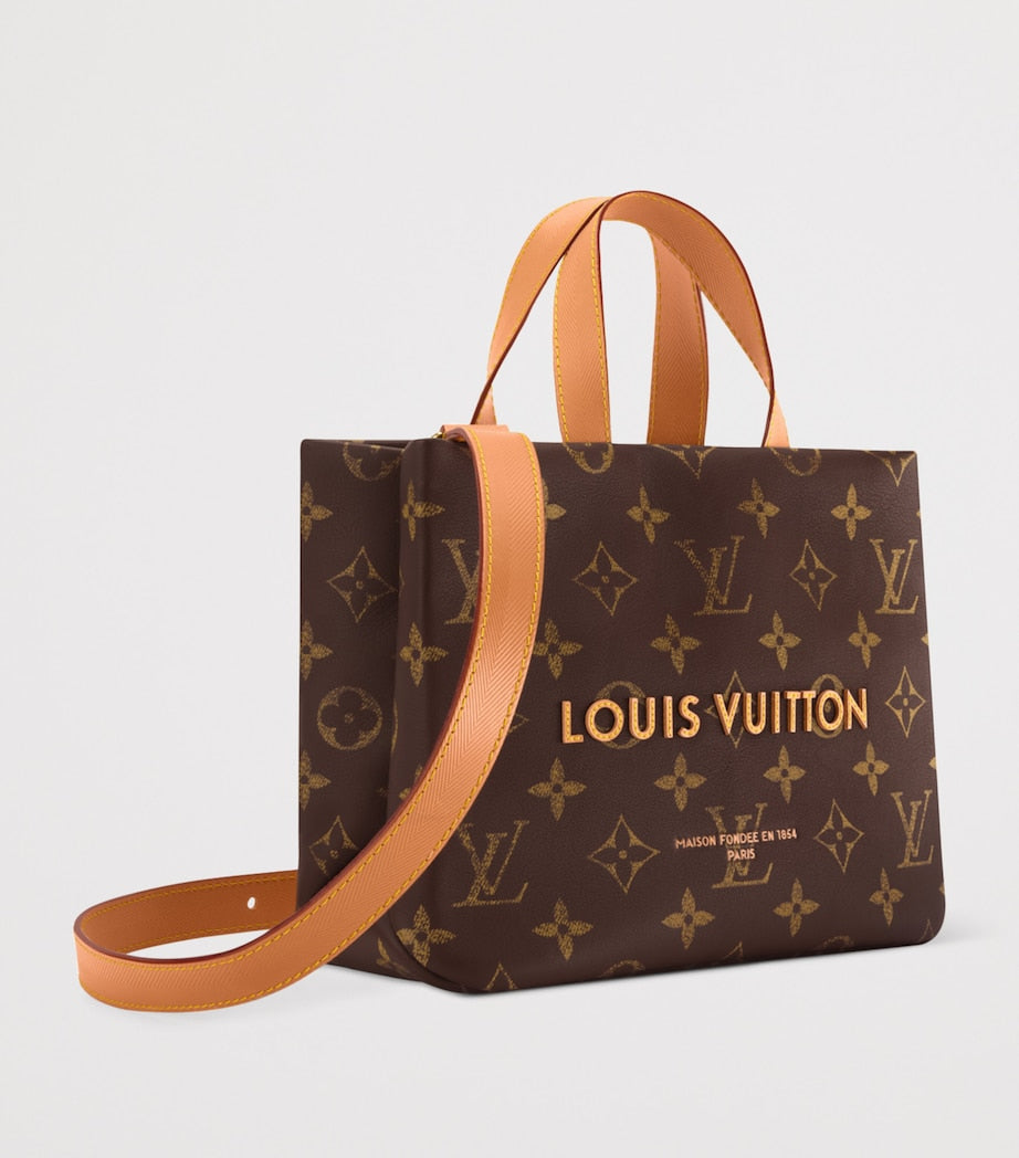 LOUIS VUITTON Mini Leather Shopper Tote Bag