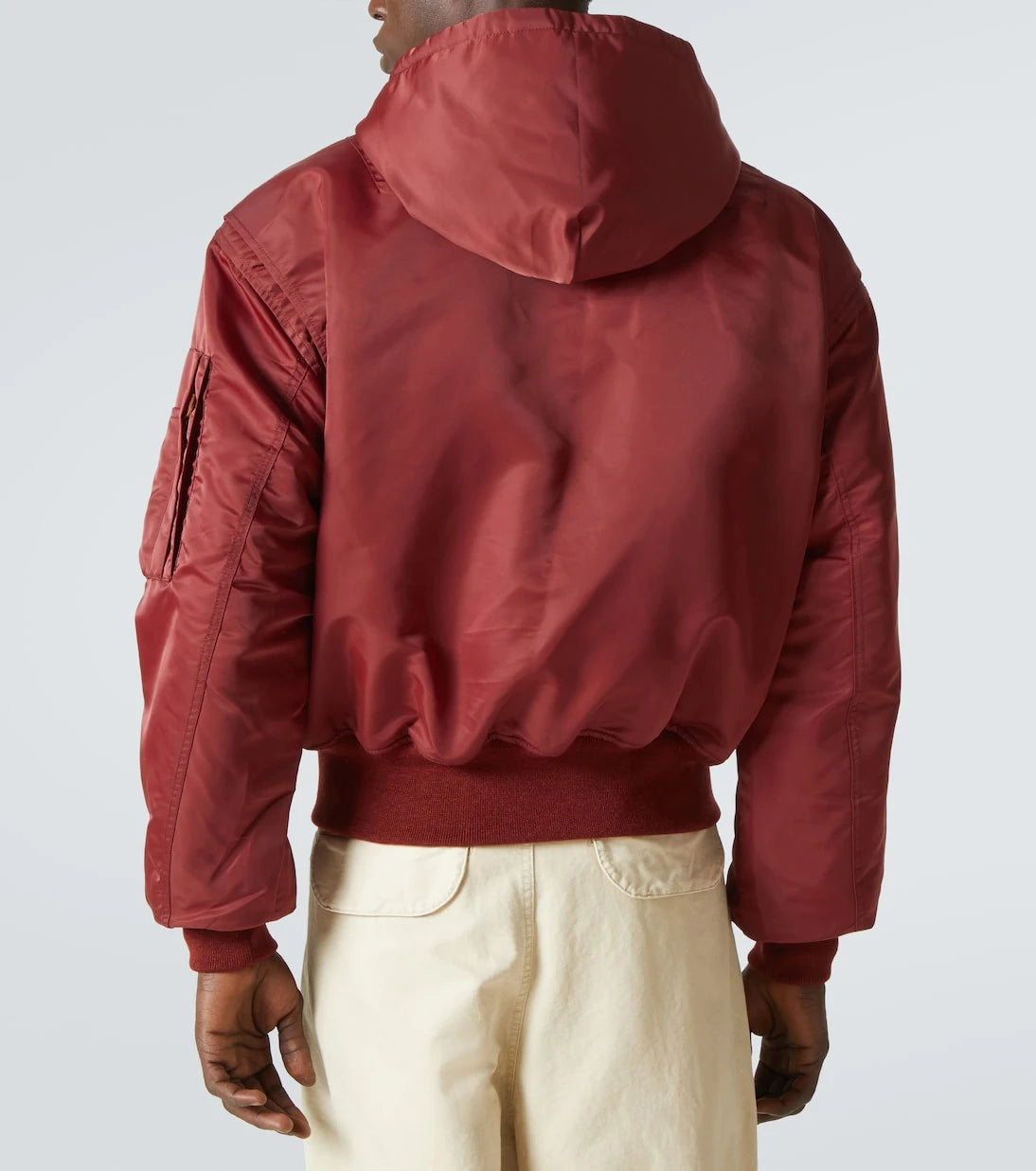 Entire Studios - Technical satin bomber jacket