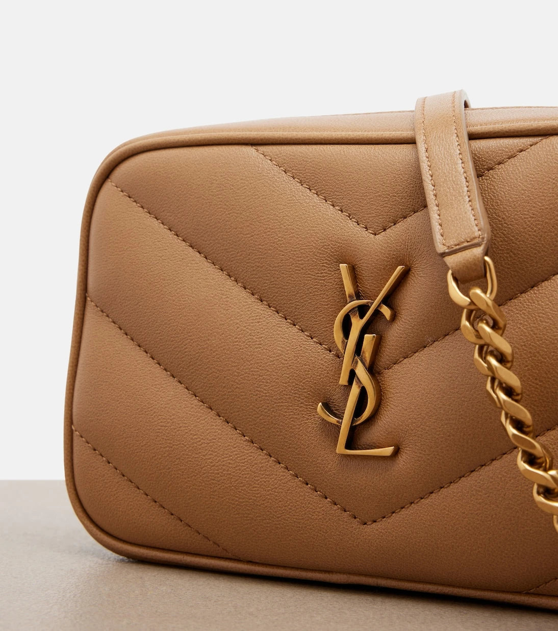Saint Laurent - Loulou Mini quilted leather camera bag