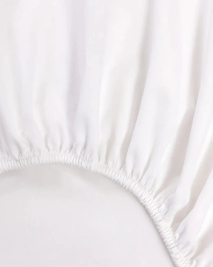 BOSS BEBOSS White 90 x 200 cm Lastikli Pamuklu Çarşaf