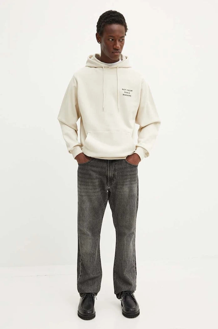 Pamuklu sweatshirt Drôle de Monsieur