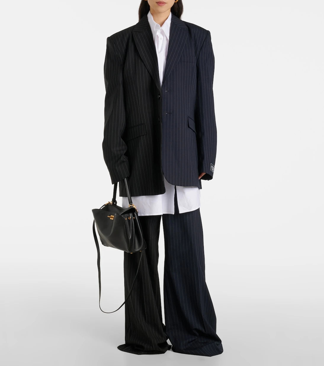 Vetements - Pinstripe wool blazer
