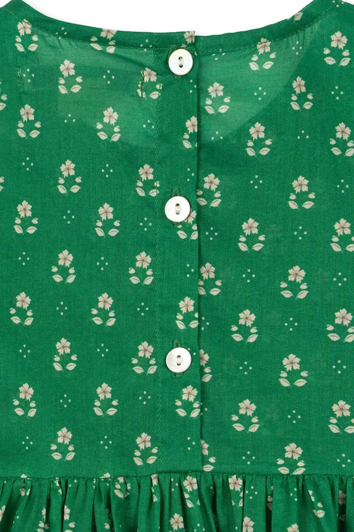 Konges Sløjd CAMI SMOCK DRESS GOTS Pamuklu Çocuk Elbisesi