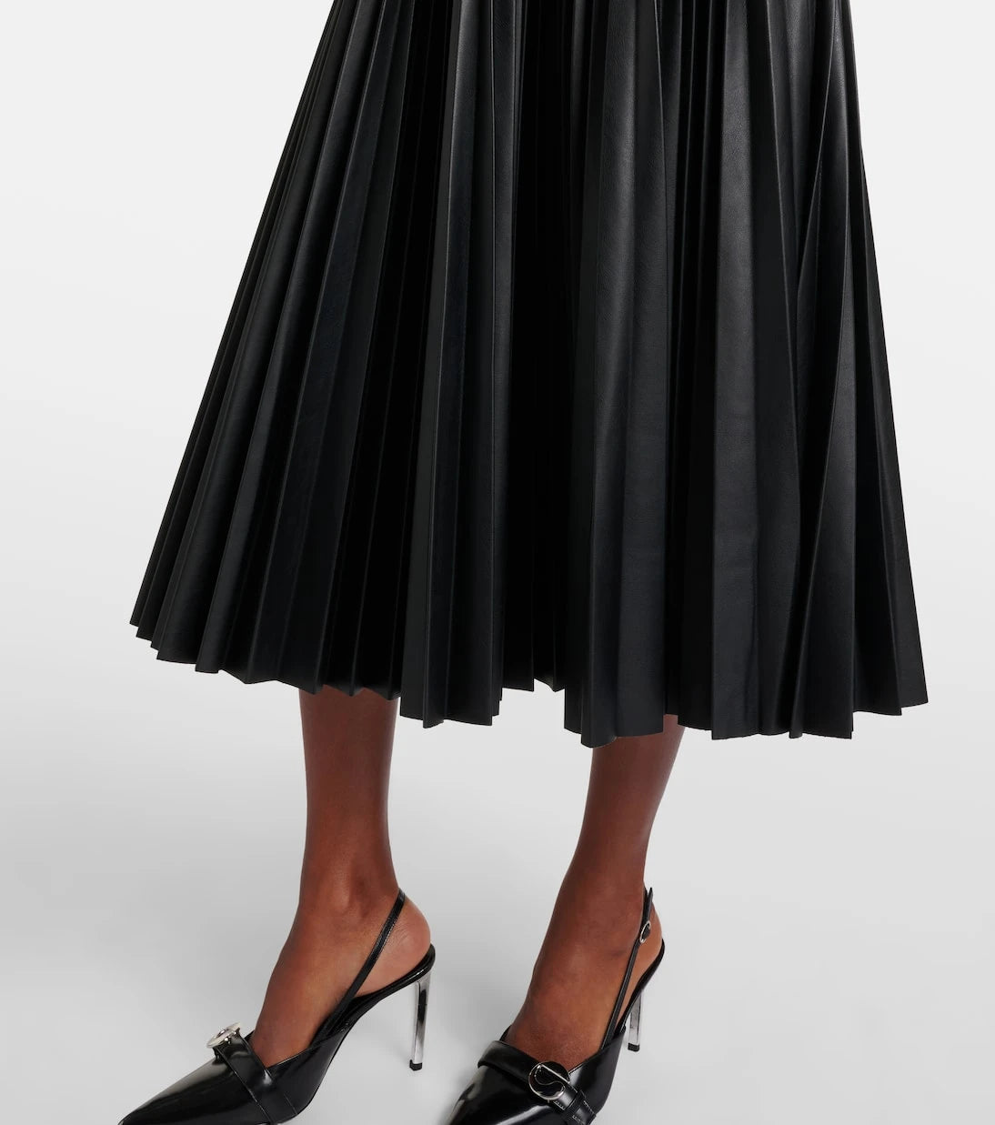 Simkhai - Abilene knitted pleated midi dress