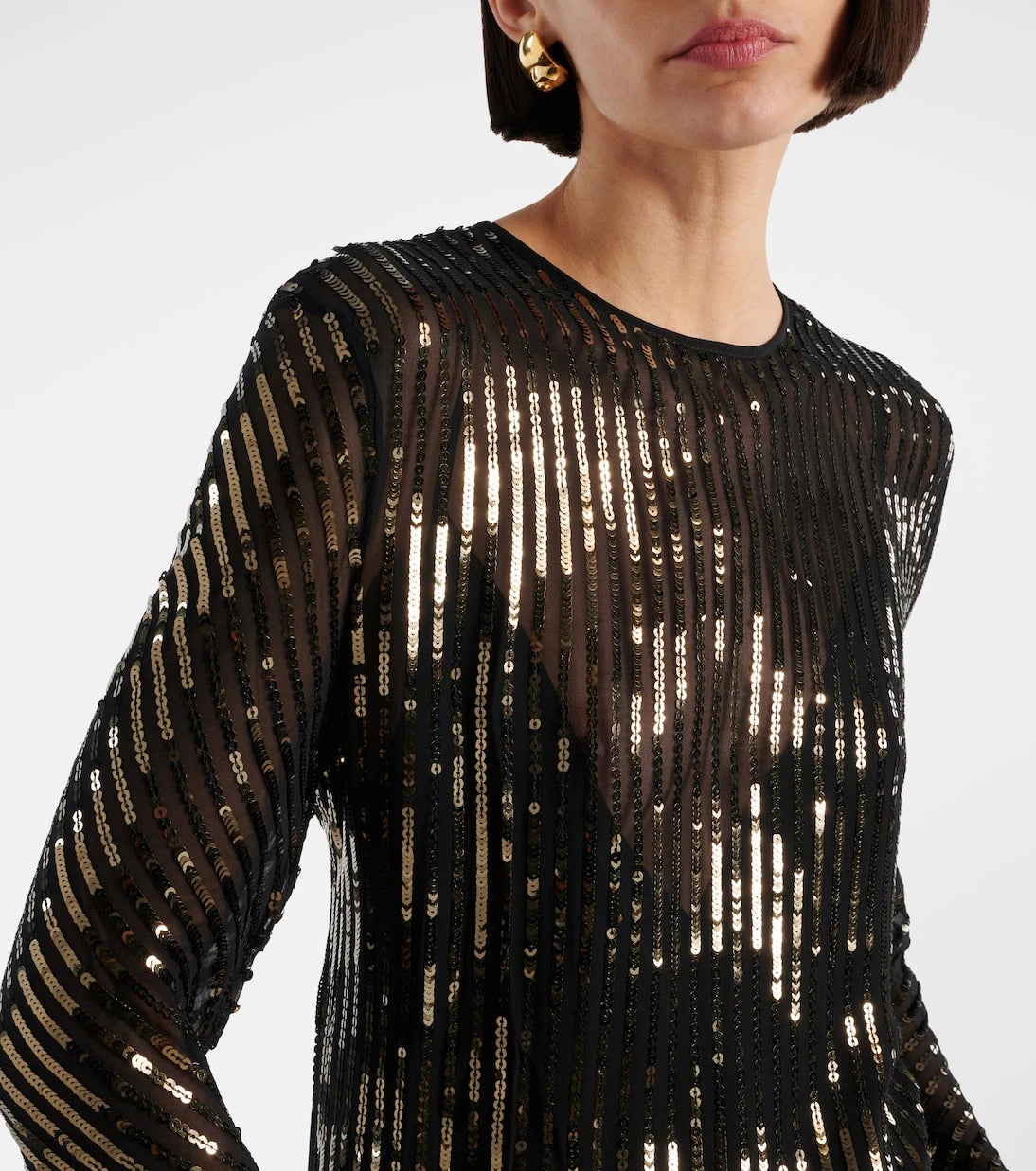 Johanna Ortiz - Sequined silk gown
