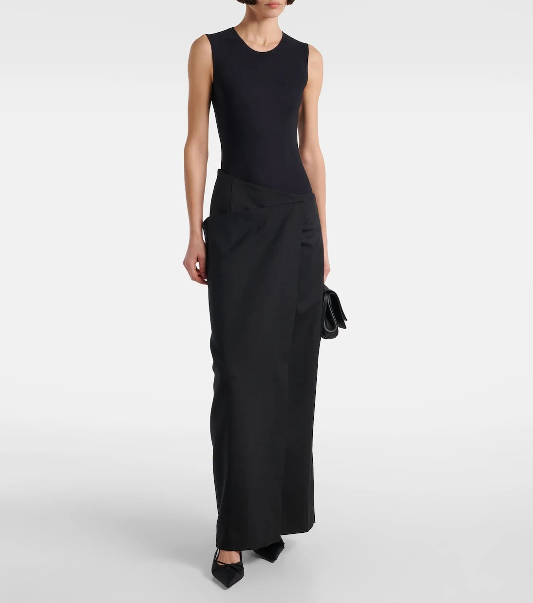 Entire Studios - Asymmetric wrap skirt