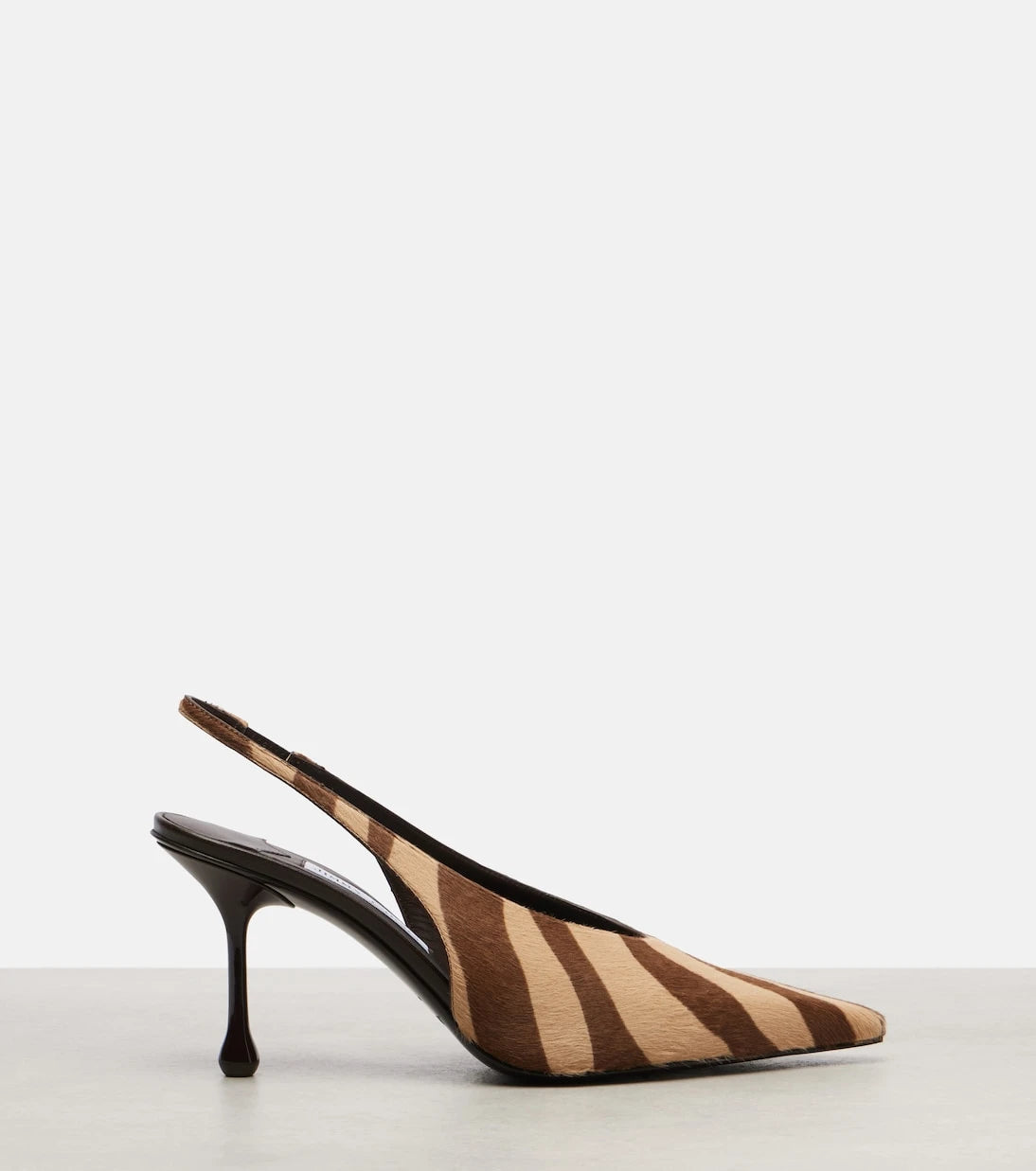 Jimmy Choo - Isa 80 calf hair slingback pumps