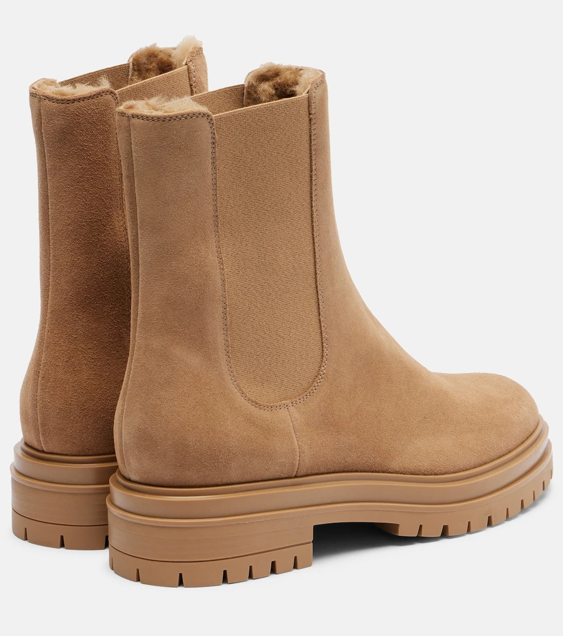 Gianvito Rossi - Chester suede Chelsea boots