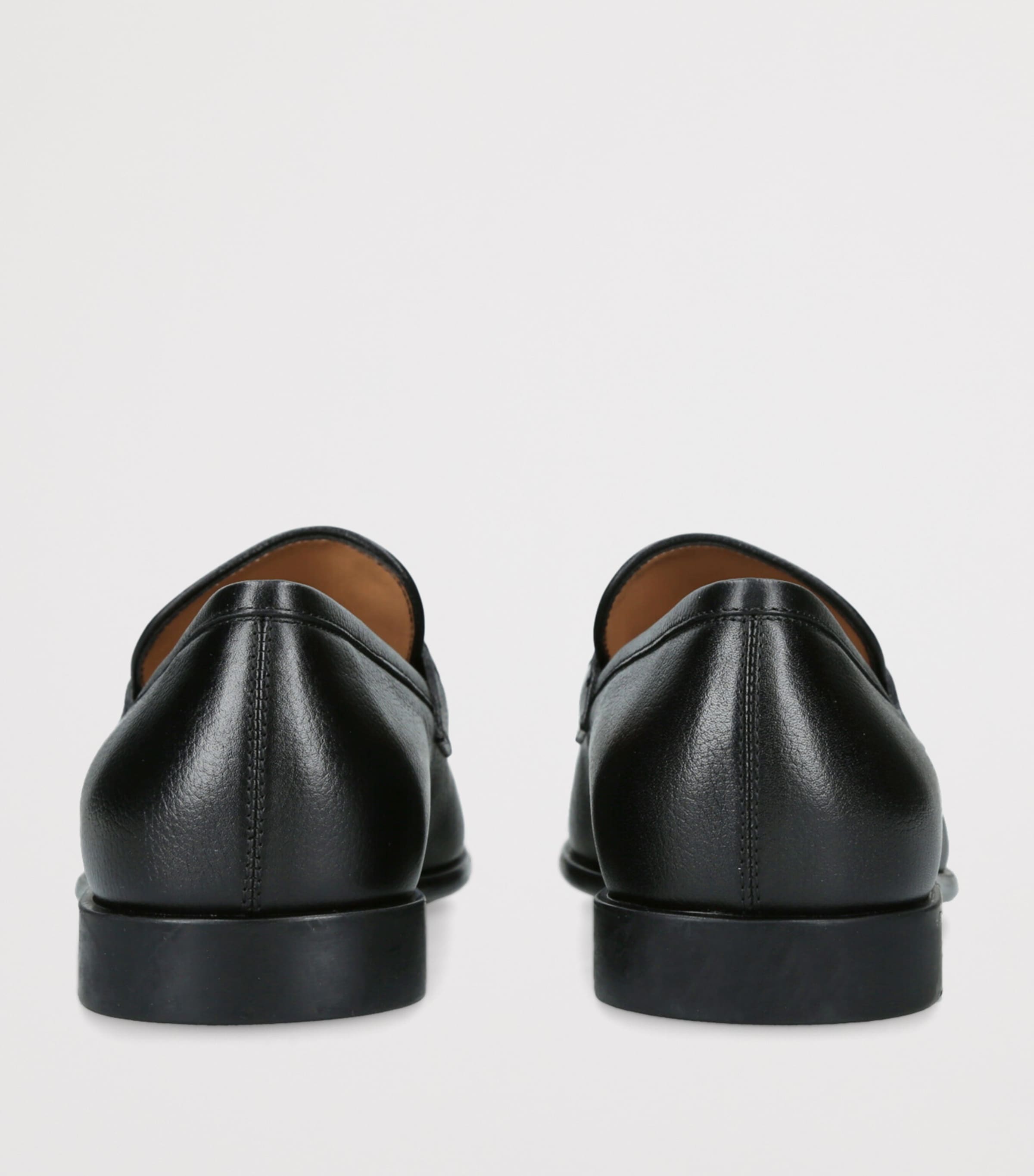 Salvatore Ferragamo Leather Foster Gancho Loafers