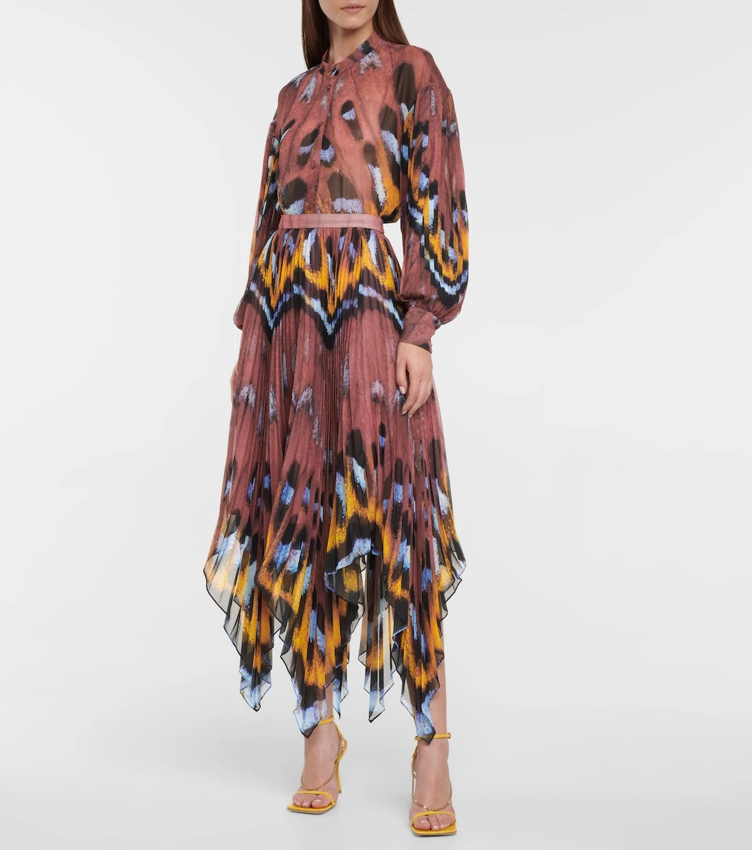 Altuzarra - Isobel high-rise printed maxi skirt