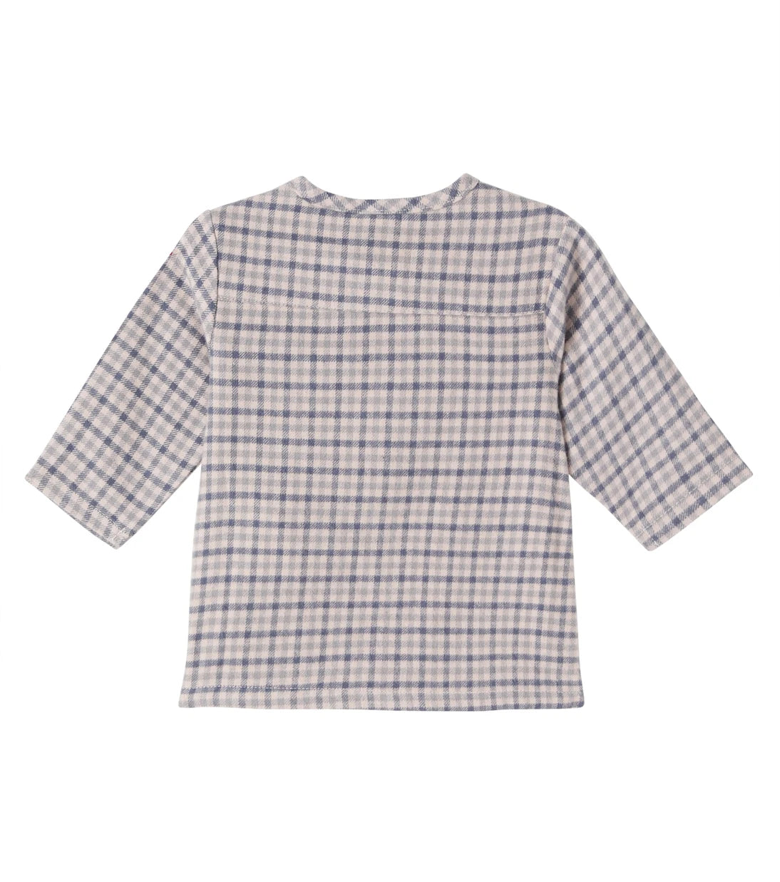 Wheat - Baby Shelby checked shirt