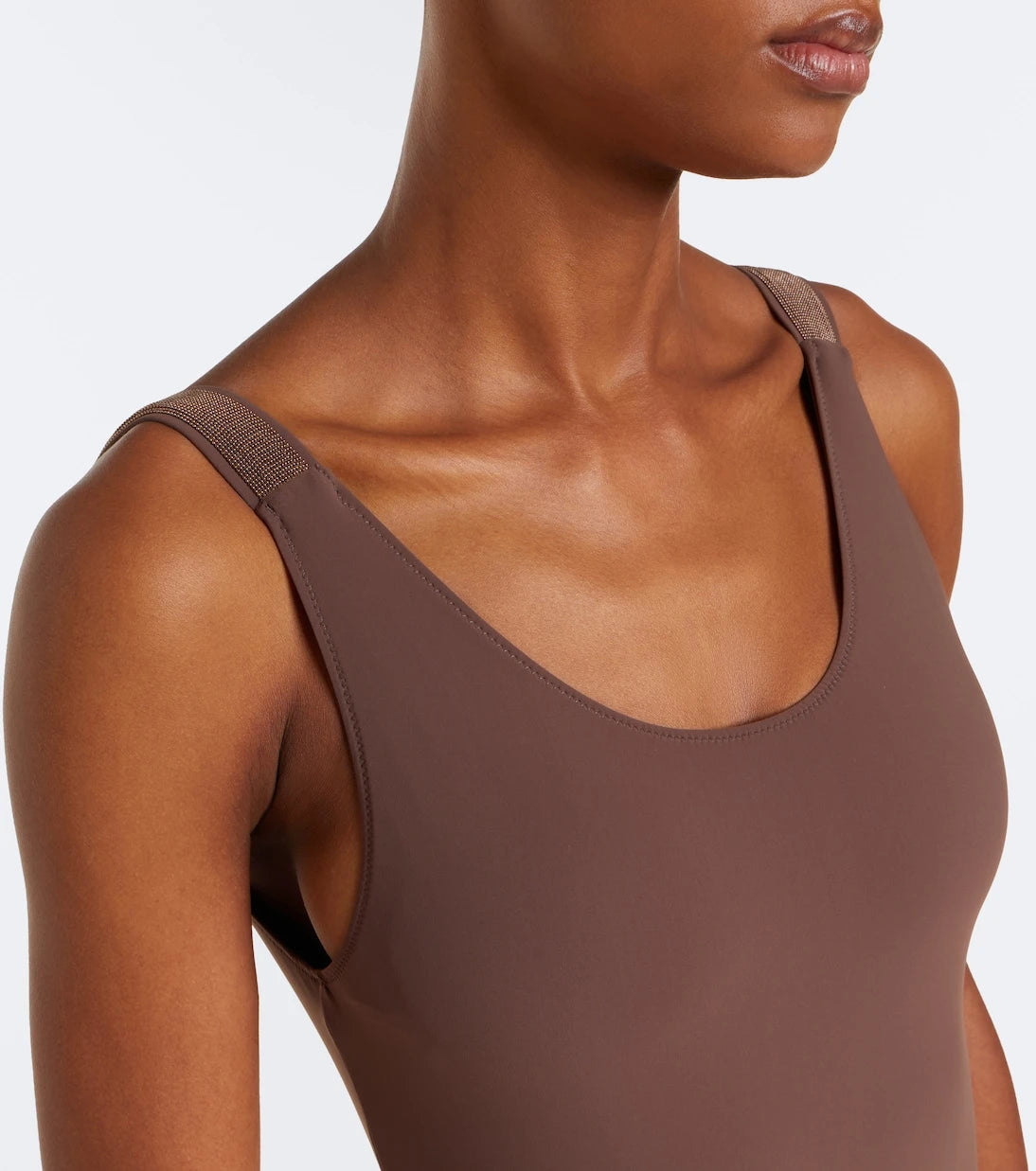 Brunello Cucinelli - Open-back swimsuit