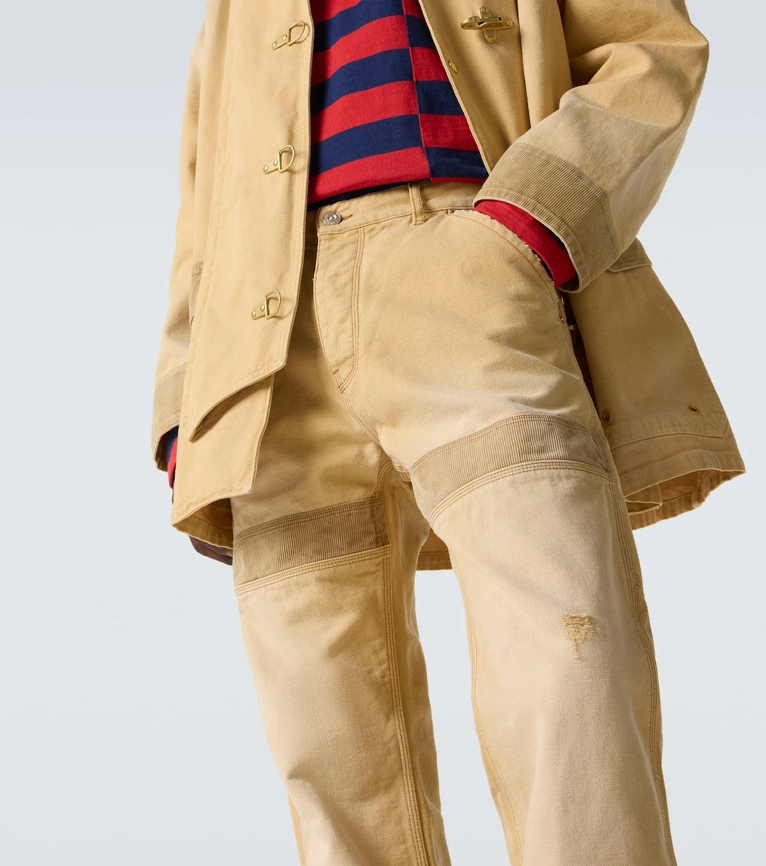 Wales Bonner - Sierra cotton canvas straight pants