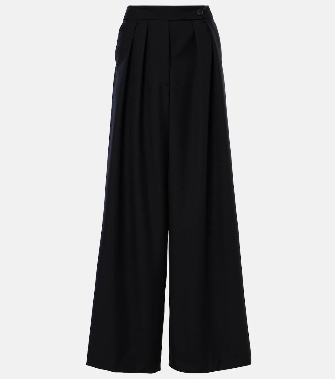 Dries Van Noten - Pleated wool wide-leg pants