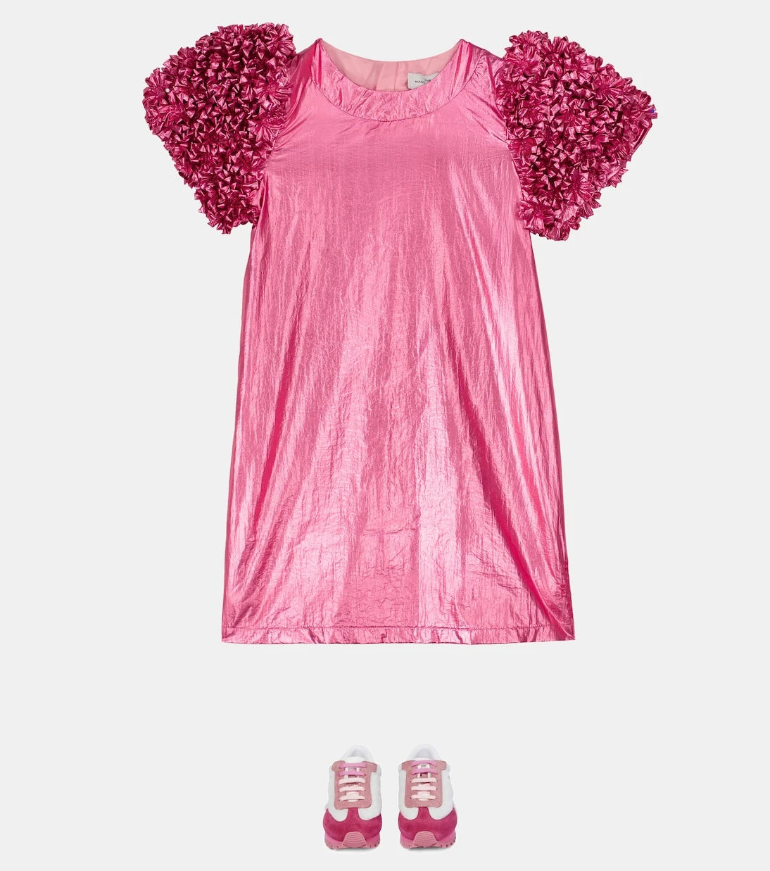 Marc Jacobs Kids - Ceremony floral sleeved dress
