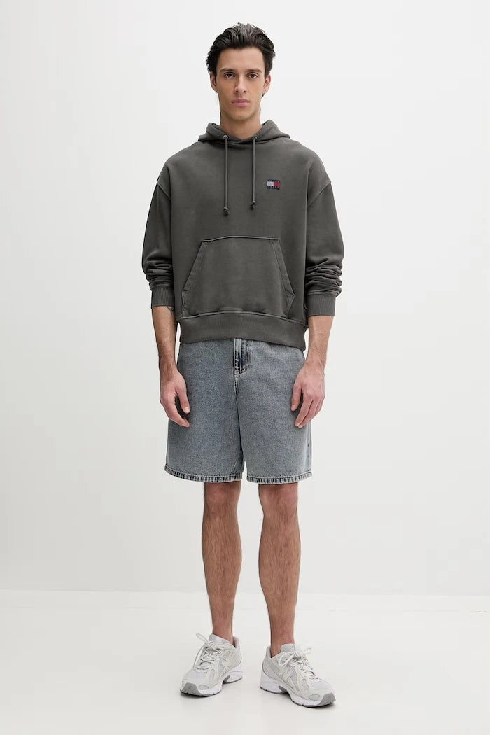Tommy Jeans суичър с качулка мъжки от памук