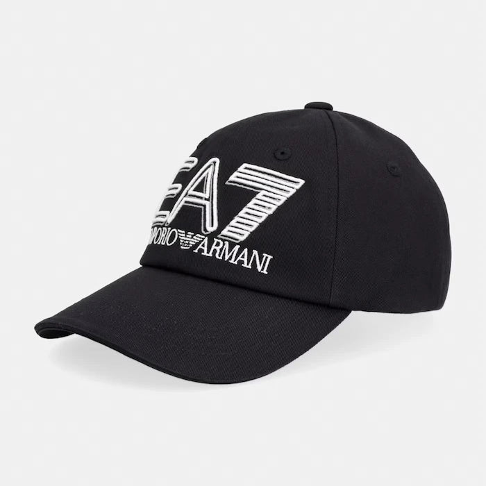 EA7 Emporio Armani бейзболна шапка от памук