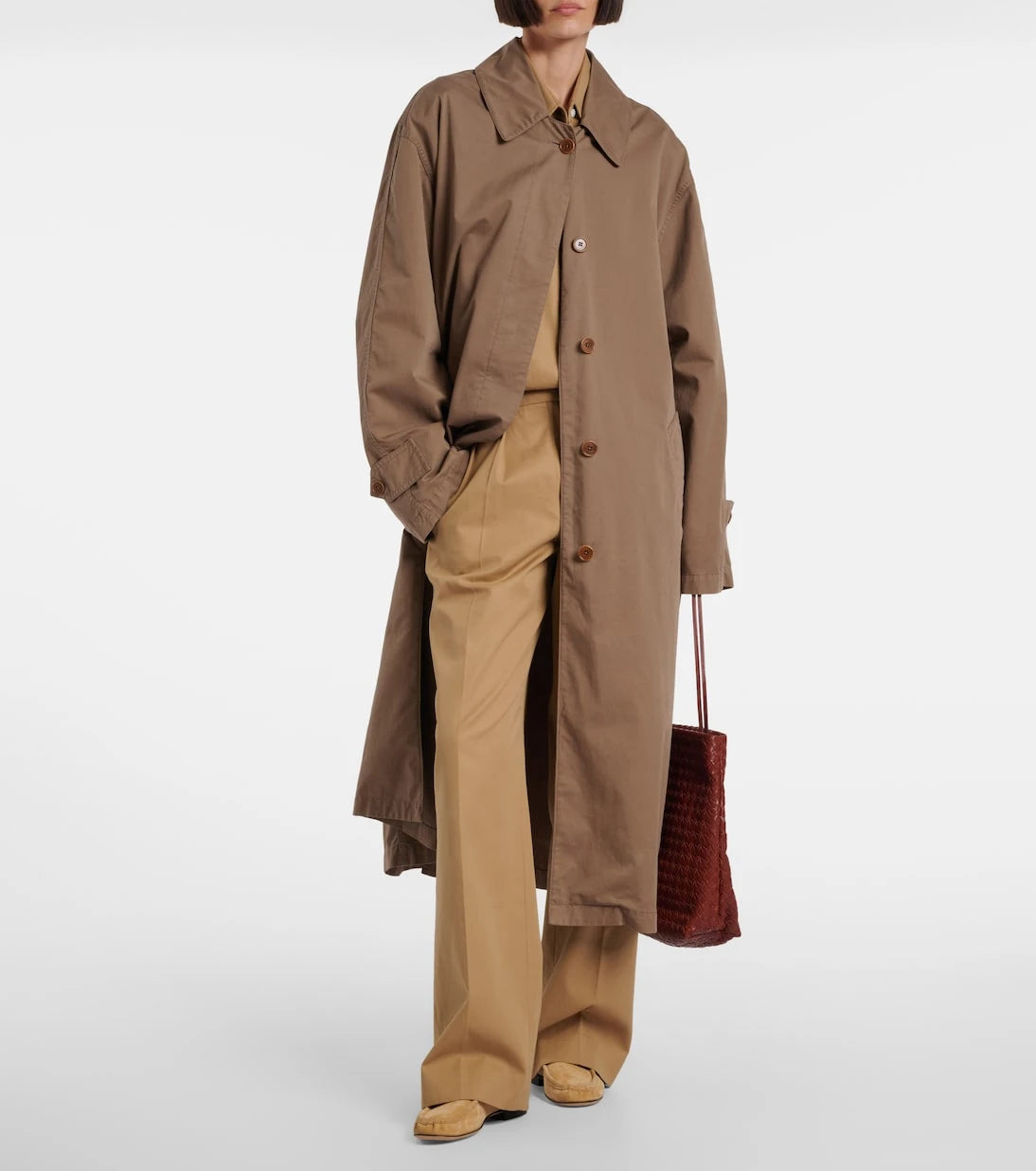 The Row - Soft suede loafers
