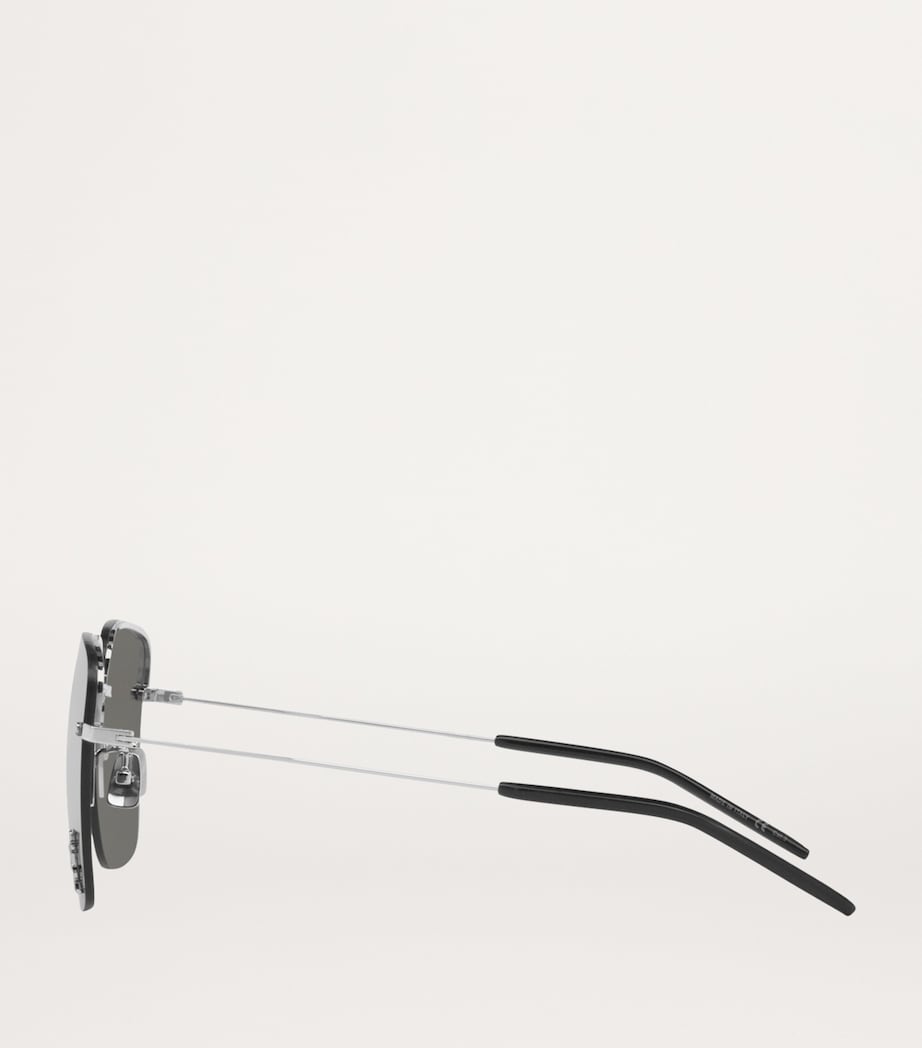 Silver Metal 0YS000348 Sunglasses