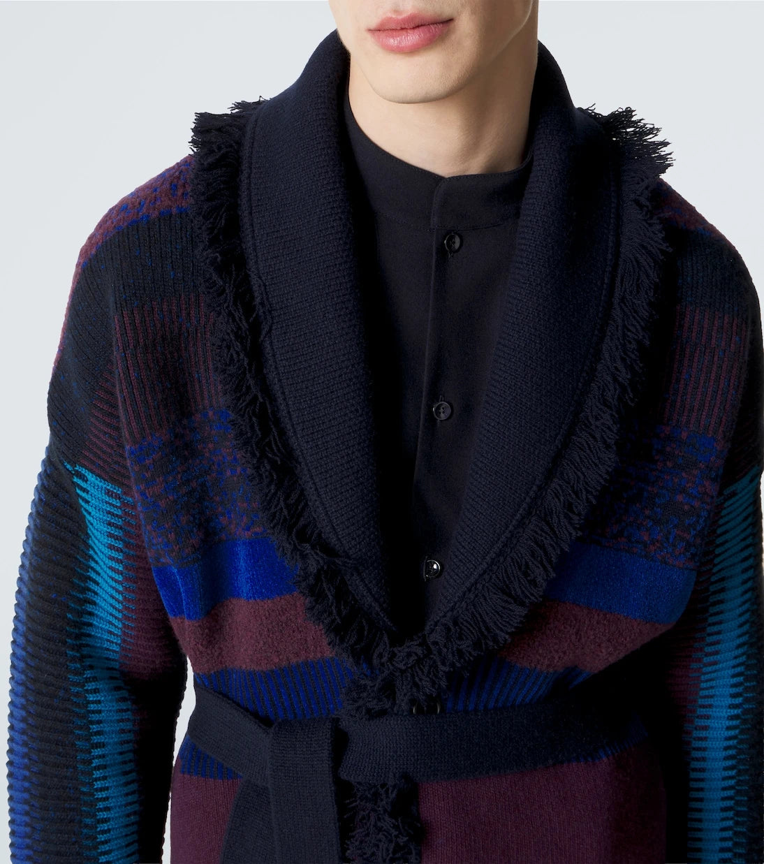 Giorgio Armani - x Alanui cashmere-blend cardigan