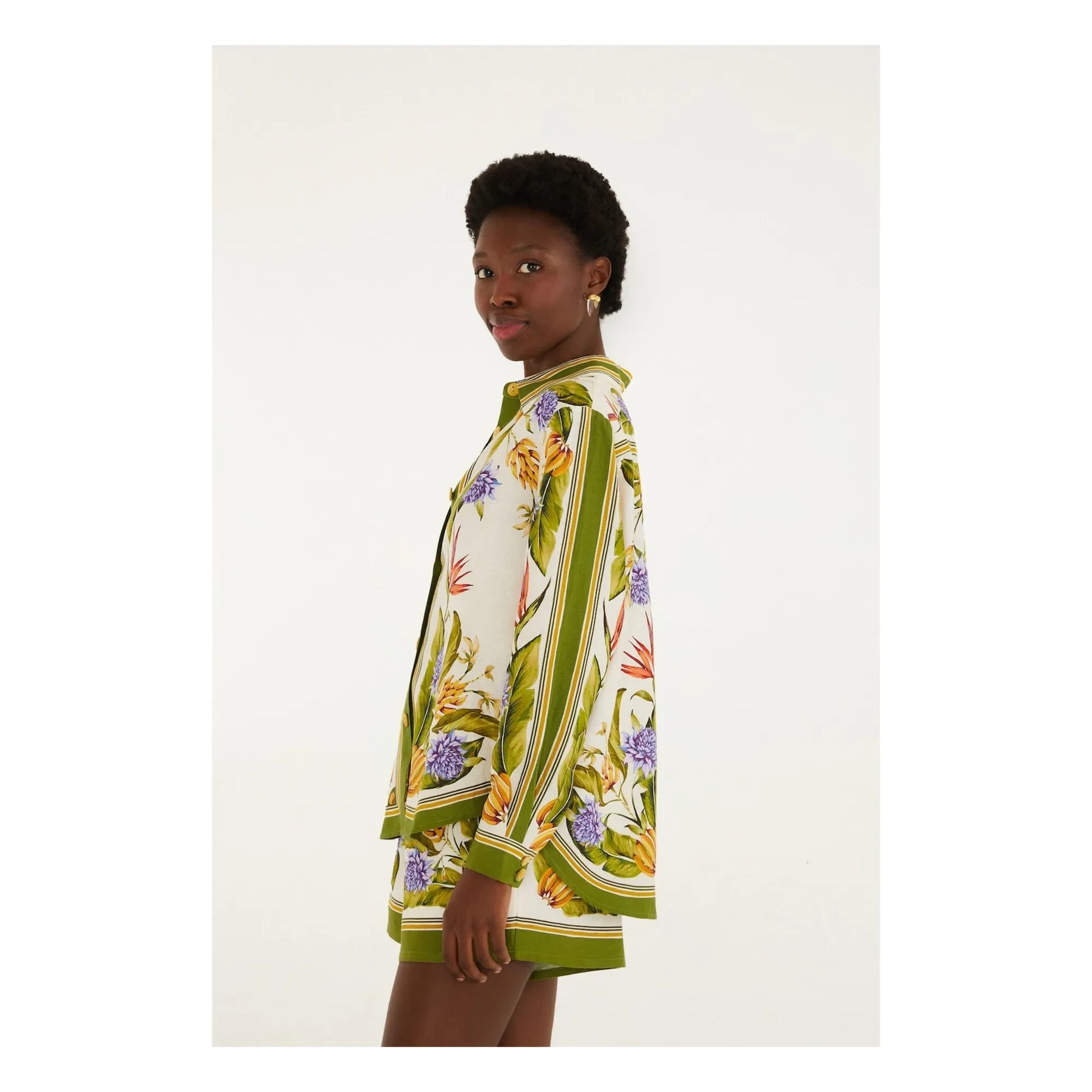 Farm Rio - Tropical shirt | Sand