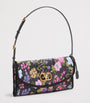 Valentino Garavani Small Moiré Papier Floral Shoulder Bag