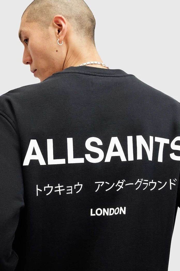 Памучен суичър AllSaints UNDERGROUND