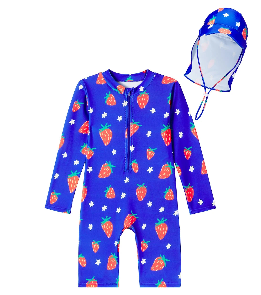 Jellymallow - Strawberry printed swimsuit set