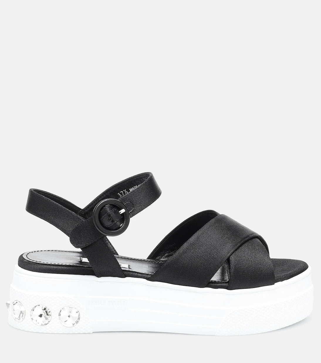 Miu Miu - Embellished platform sandals
