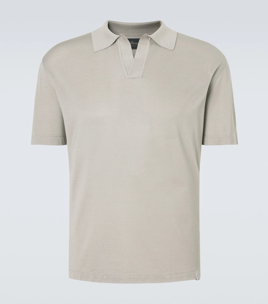 Brioni - Silk polo shirt