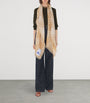Burberry Wool-Silk Wide Check Scarf