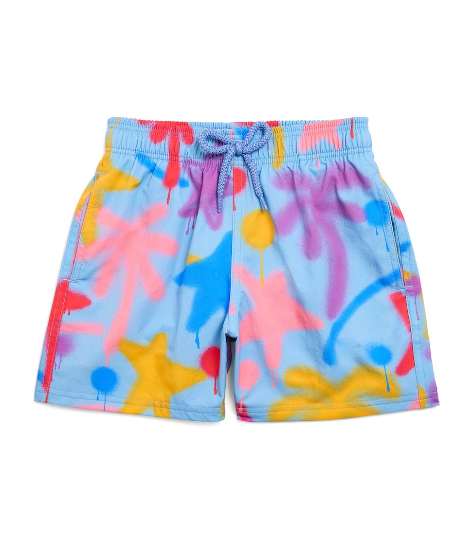 Palm Angels Kids x Vilebrequin Palms Spray Swim Shorts (4-12+ Years)