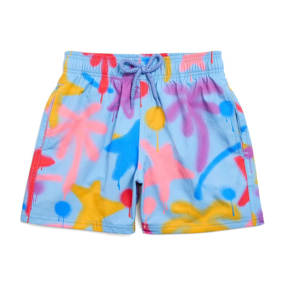 Palm Angels Kids x Vilebrequin Palms Spray Swim Shorts (4-12+ Years)
