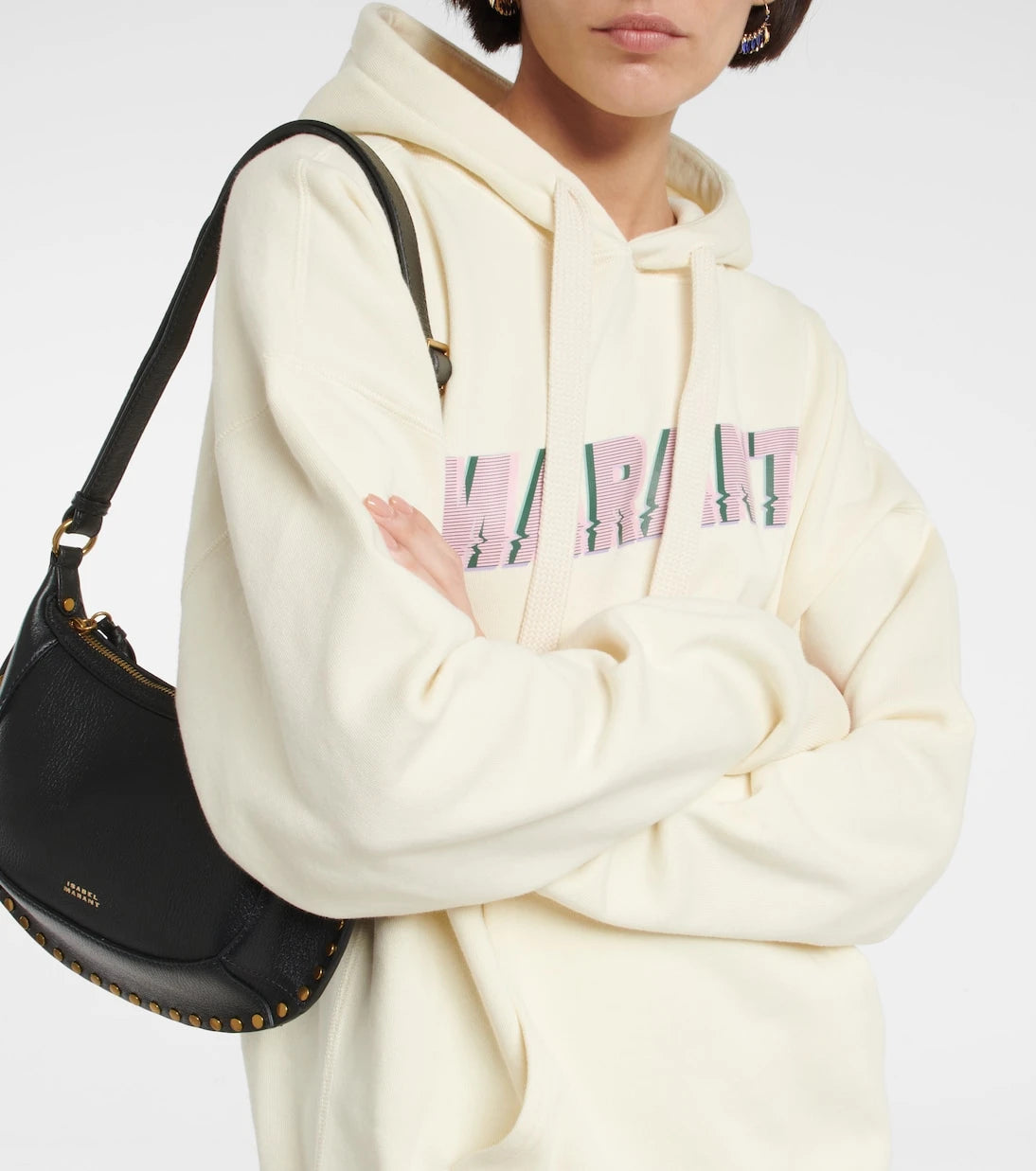 Marant Etoile - Mansel logo cotton-blend hoodie