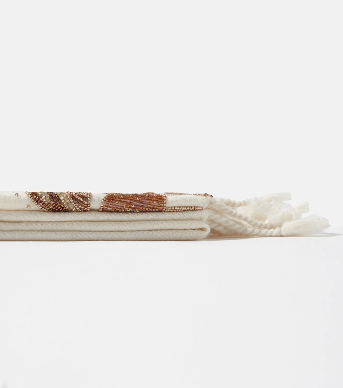 Jonathan Adler - Mushrooms beaded wool throw