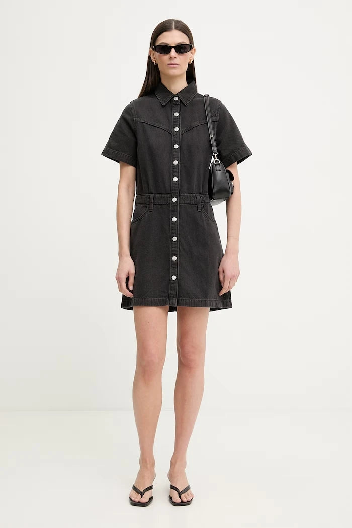 Levi's рокля от деним SS LOGAN WESTERN