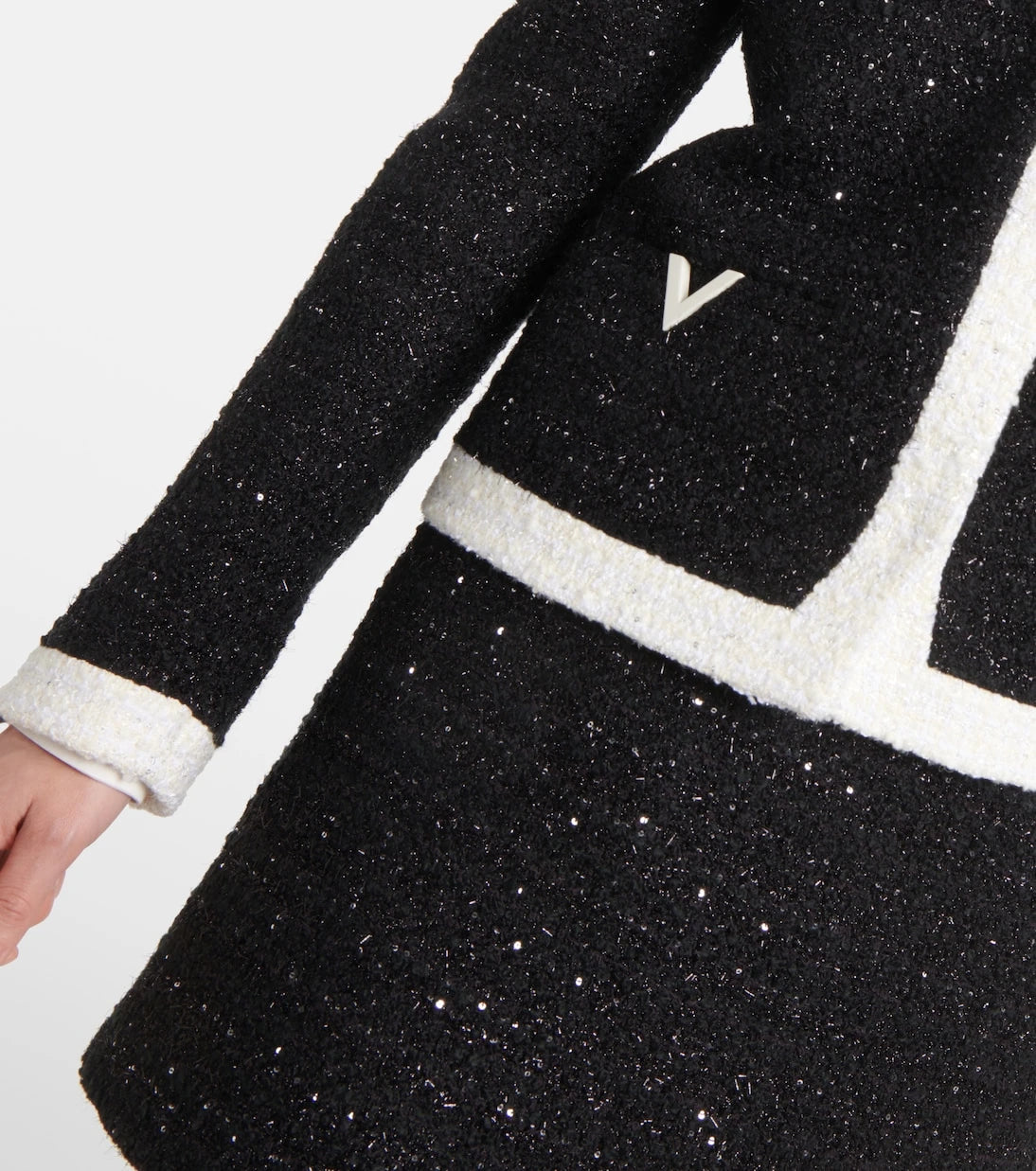 Valentino - Tweed lamé jacket