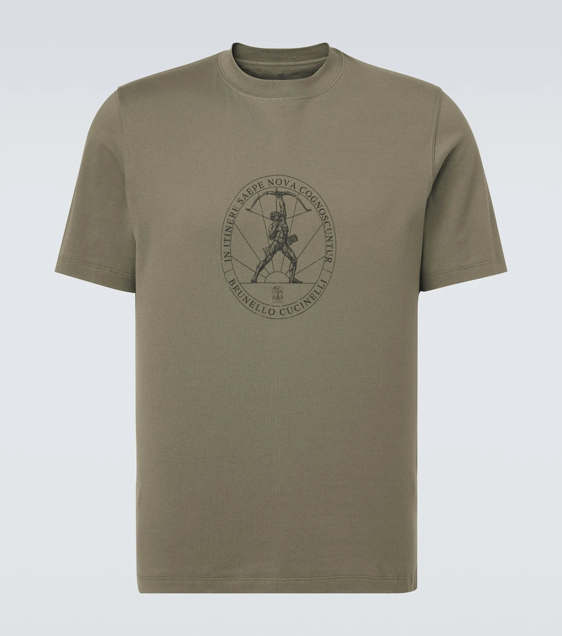 Brunello Cucinelli - Printed cotton jersey T-shirt