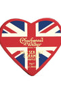 Union Jack Heart Milk Sea Salt Caramel Truffles (36g)