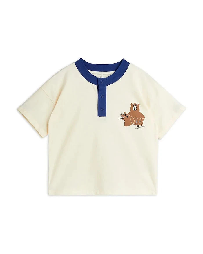 Детска памучна тениска Mini Rodini Camp Rodini