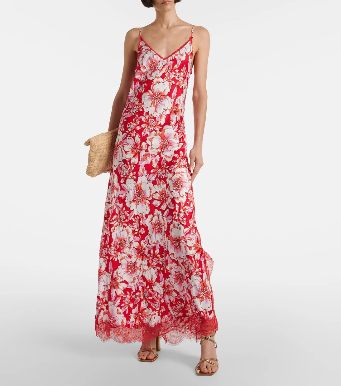 Poupette St Barth - Lucia printed midi dress