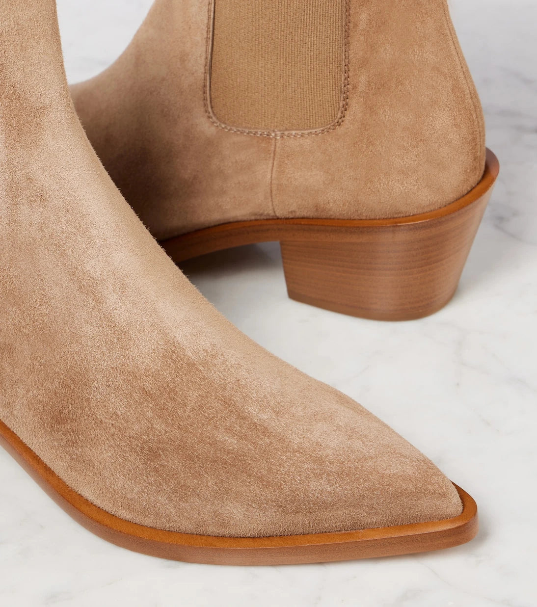 Gianvito Rossi - Wylie 45 suede ankle boots