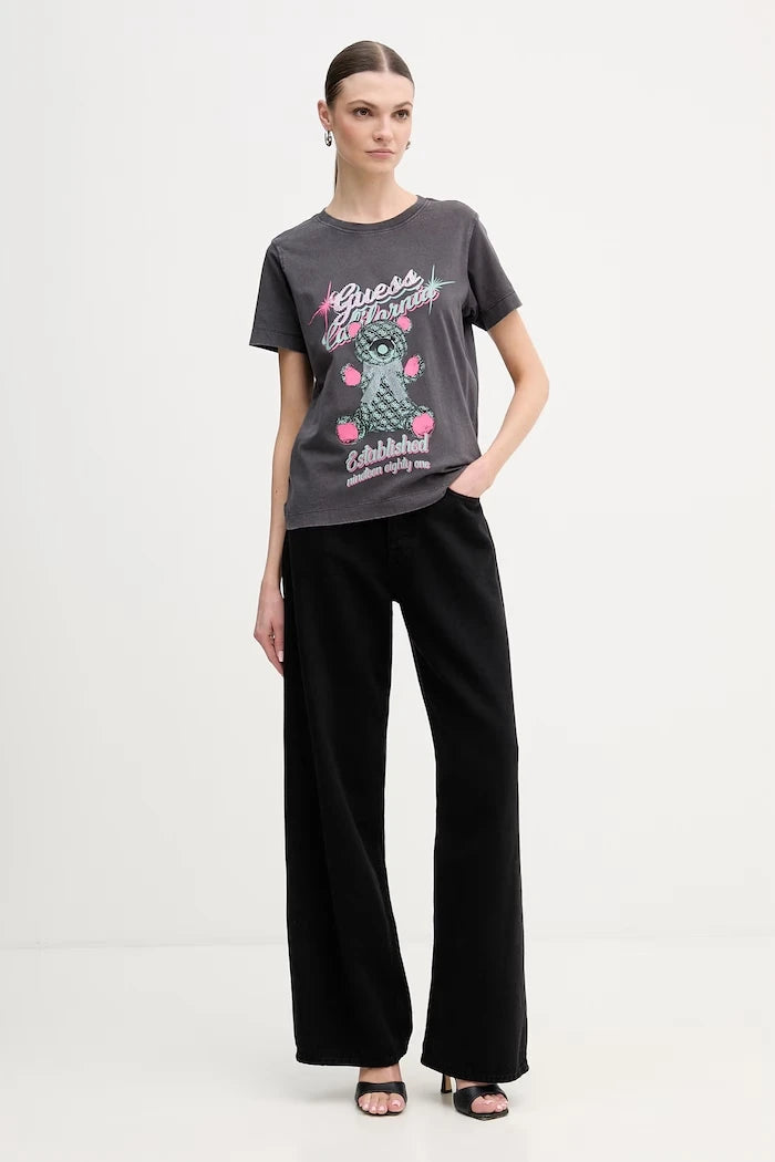Памучна тениска Guess